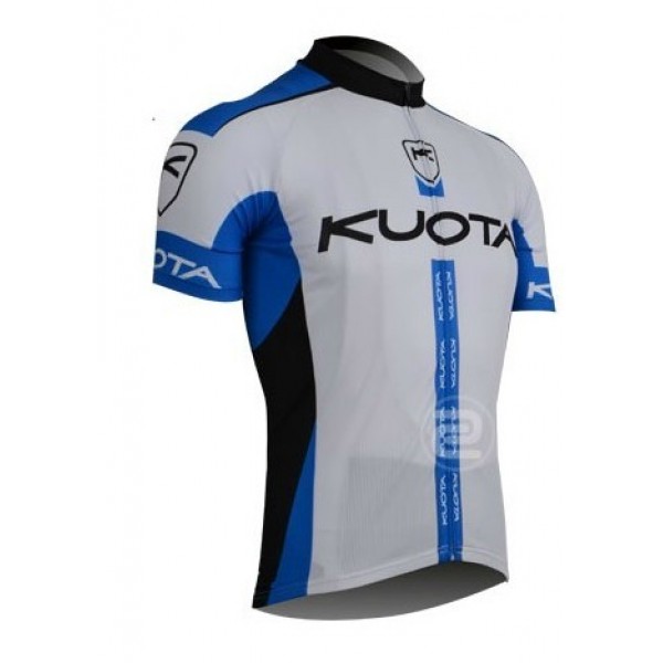 2013 KUOTA Radtrikot Kurzarm Whte Blau