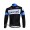 Garmin Barracuda Pro Team Fahrradtrikot Langarm Schwarz Blau