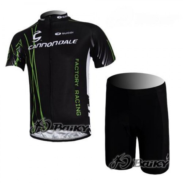 Cannondale Pro Team Radtrikot Kurzarm Kurz Radhose Kits Schwarz