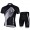 2013 Scott Racing Radtrikot Kurzarm und Kurz Radhose Kits Schwarz