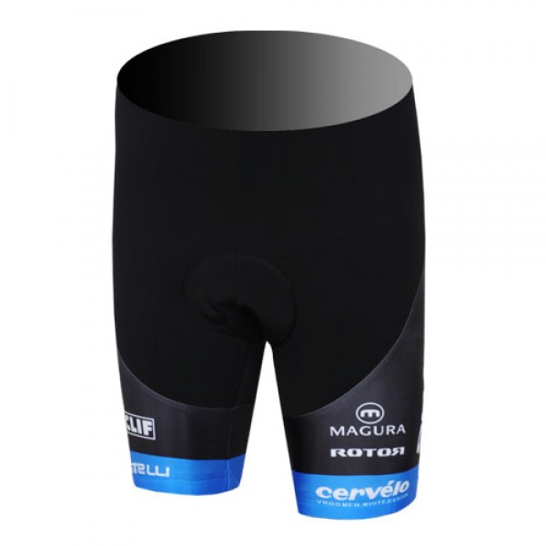 Garmin Sharp Barracuda Cervelo Kurz Radhose Schwarz 2013