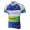 2013 Green Edge ORICA Radtrikot Kurzarm Blau