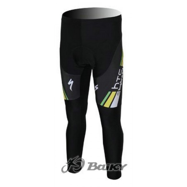 HTC-Highroad Pro Team Lang Radhose Schwarz