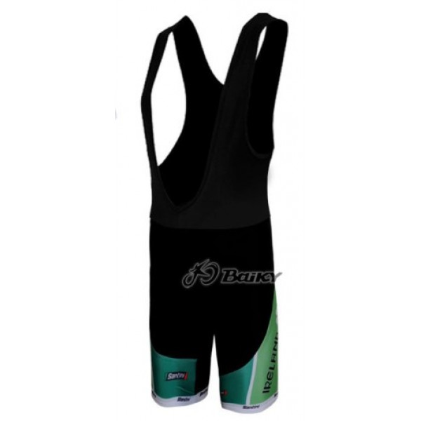 Irland Pro Team Kurz Trägerhose Grün