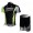 Liquigas Cannondale Pro Team Radbekleidung Radtrikot Kurzarm und Fahrradhosen Kurz Schwarz Grün