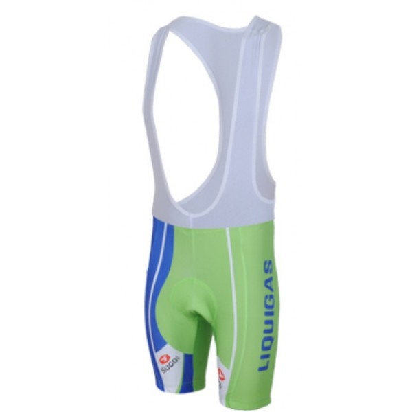 Liquigas Cannondale Pro Team Kurz Trägerhose Grün 2013