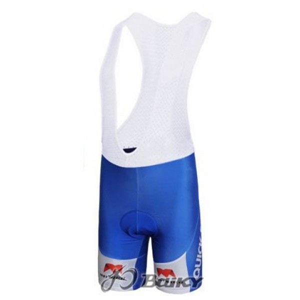 Omega Pharma-Quick Step innergetic Kurz Trägerhose Blau Weiß