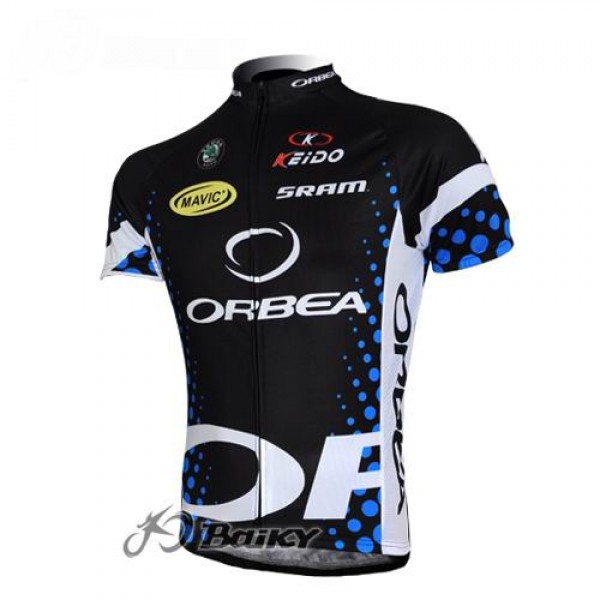Orbea Pro Team Radtrikot Kurzarm Blau