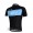 SKY Pro Team Radtrikot Kurzarm Schwarz Blau