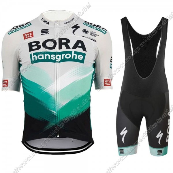 Profiteams Bora Hansgrohe 2021 Pro Fahrradbekleidung Satz Radtrikot Kurzarm+Radho