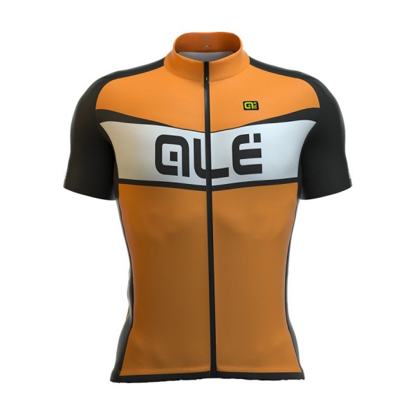 2016 ALE Graphics Excel Criterium-Orange Fluo Radtrikot Kurzarm