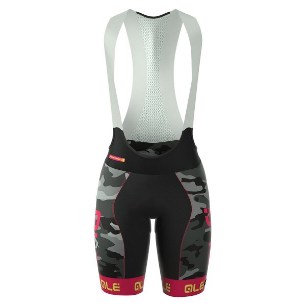 2016 Ale Graphics PRR Camo Damen Fahrradbekleidung Kurz Trägerhose