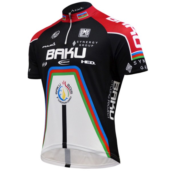 2016 Baku Radtrikot Kurzarm