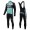 2016 Bianchi MTB Grün Fahrradbekleidung Satz Radtrikot Langarm+Lang Trägerhose