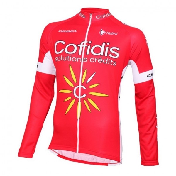 2016 Cofidis Team Radtrikot Langarm