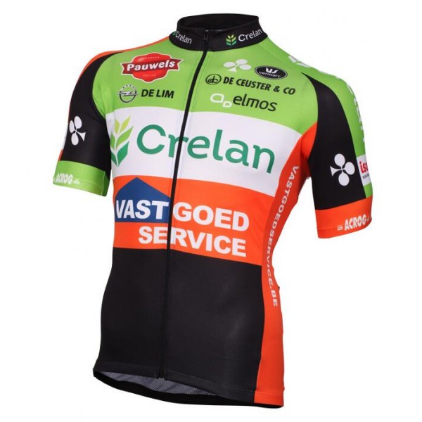 2016 CRELAN -VASTGOEDSERVICE Radtrikot Kurzarm