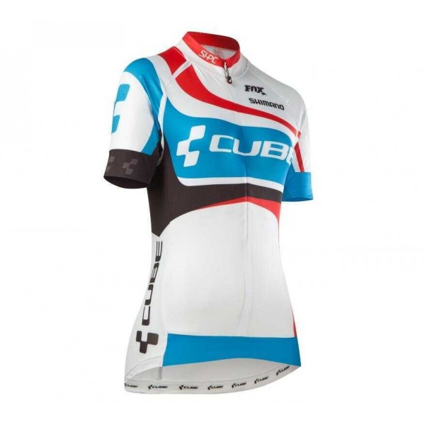 2016 CUBE Damen Fahrradbekleidung Radtrikot Kurzarm