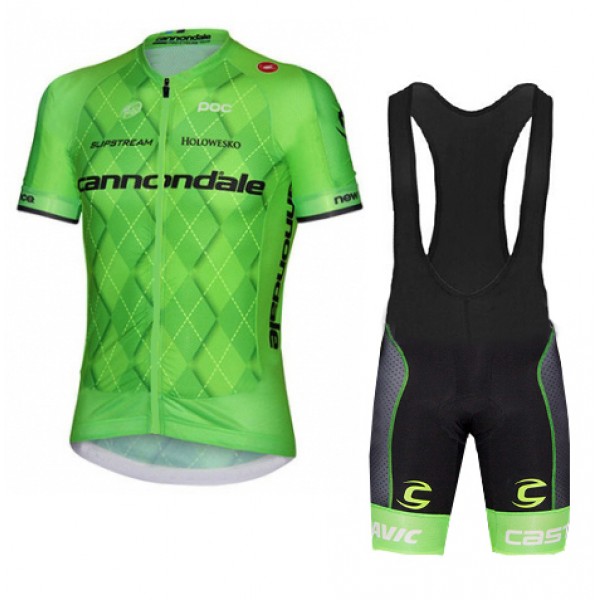 2016 Cannondale Fahrradbekleidung Satz Fahrradtrikot Kurzarm Trikot und Kurz Trägerhose 03