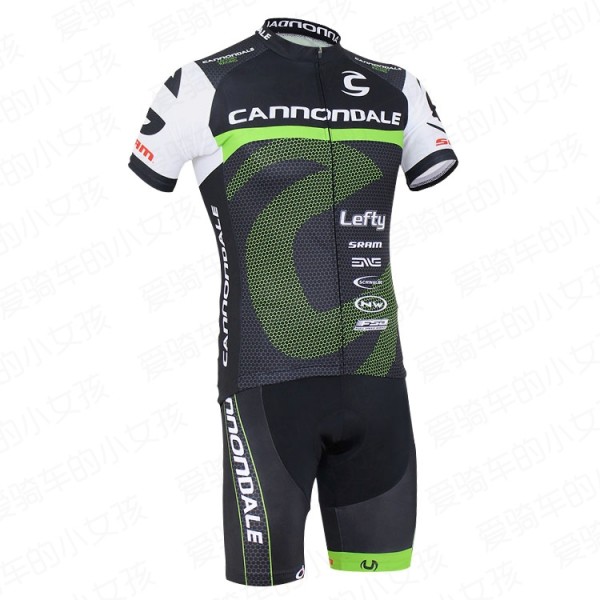 2016 Cannondale Radbekleidung Radtrikot Kurzarm und Fahrradhosen Kurz