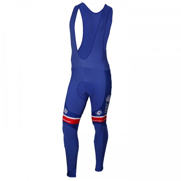 2016 Team FDJ Lange Trägerhose Blau