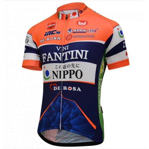 2016 Fantini Nippo Team Radtrikot Kurzarm