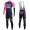 2016 Lampre Merida Fahrradbekleidung Satz Radtrikot Langarm+Lang Trägerhose