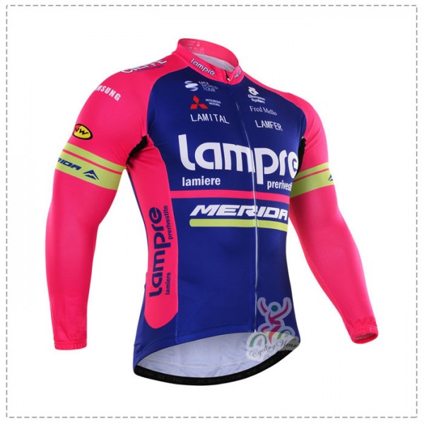 2016 Lampre Merida Fahrradtrikot Langarm