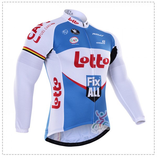 2016 Lotto Fix All Fahrradtrikot Langarm
