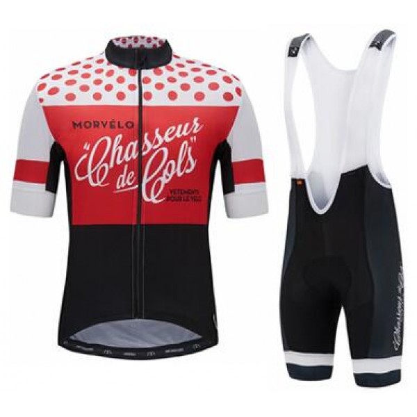 2016 Morvelo Fahrradbekleidung Satz Fahrradtrikot Kurzarm Trikot und Kurz Trägerhose 07