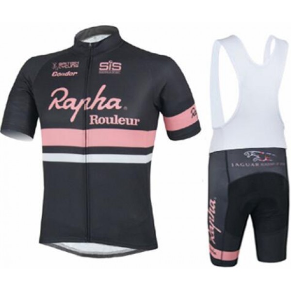 2016 Rapha Fahrradbekleidung Satz Fahrradtrikot Kurzarm Trikot und Kurz Trägerhose
