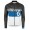 2016 Scott Team Schwarz-Blau-Weiß Radtrikot Langarm