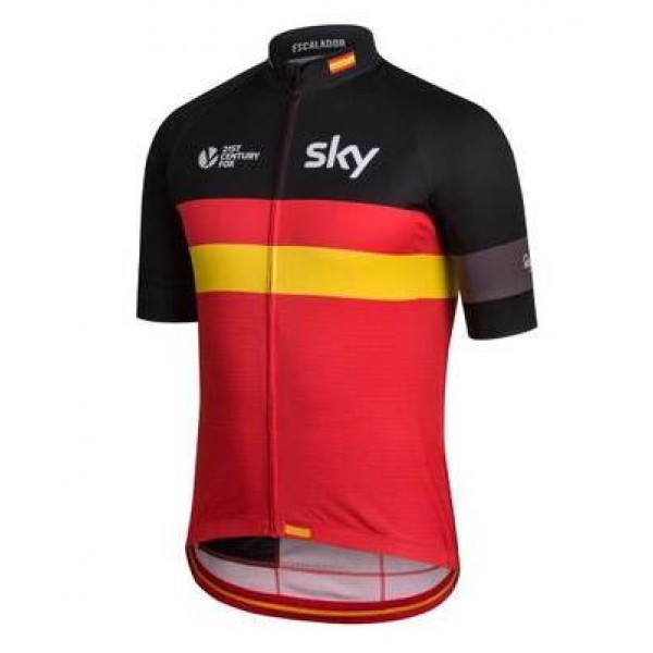 2016 SKY Spain Radtrikot Kurzarm