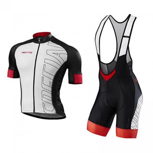 2016 Specialized Fahrradbekleidung Satz Fahrradtrikot Kurzarm Trikot und Kurz Trägerhose 02