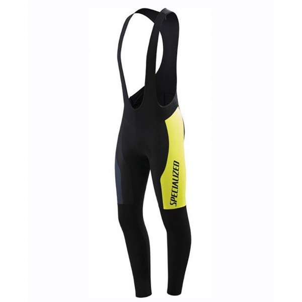 2016 Specialized Pro Team SZK Schwarz-Grün Fluo Lang Trägerhose