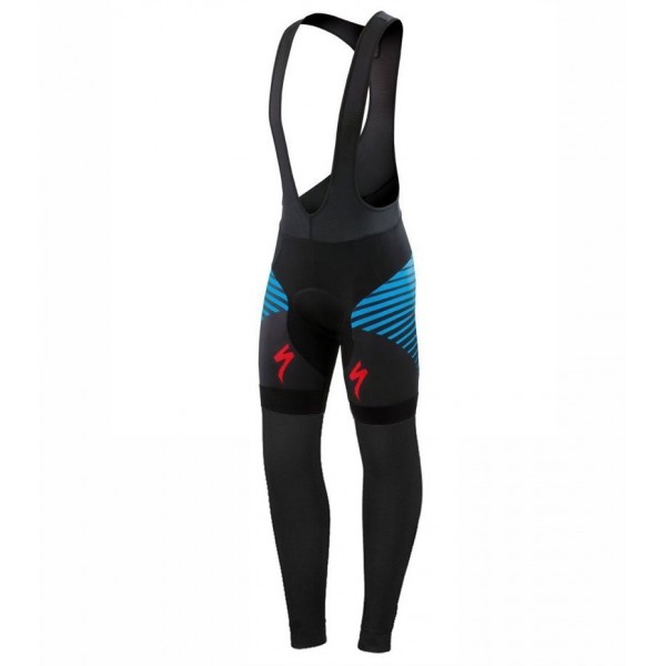 2016 Specialized Team LS Schwarz-Blau Lang Trägerhose