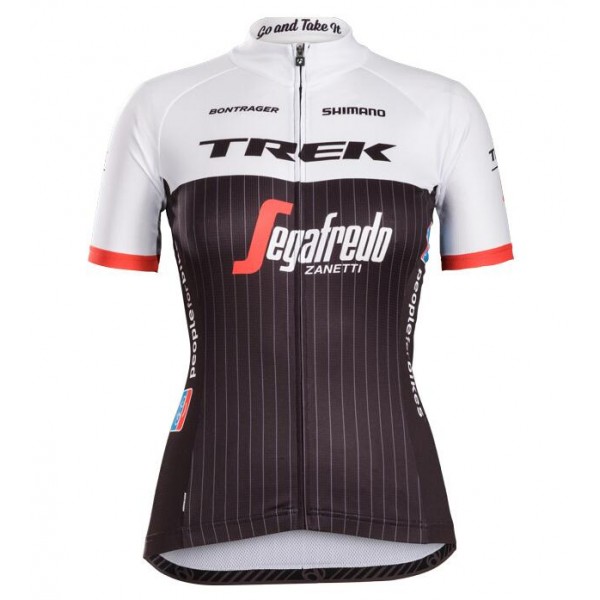 2016 Trek Segafredo Racing Team Damen Radtrikot Kurzarm