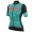 2017 Damen Ale R-EV1 Marina Radtrikot Kurzarm Schwarz Light Blau