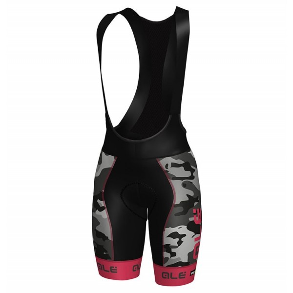 2017 Damen Ale Graphics PRR Camo Schwarz-Rose Kurz Trägerhose
