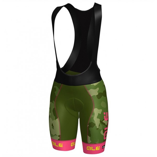2017 Damen Ale Graphics PRR Camo Grün-Rose Kurz Trägerhose