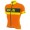 2017 Ale Graphics PRR Bermuda Radtrikot Kurzarm Orange Fluo