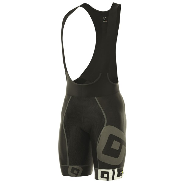 2017 Ale Graphics PRR Mithos Kurz Trägerhose Schwarz Weiß