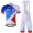 2017 FDJ Proteam Fahrradbekleidung Satz Radtrikot Kurzarm+Kurz Trägerhose
