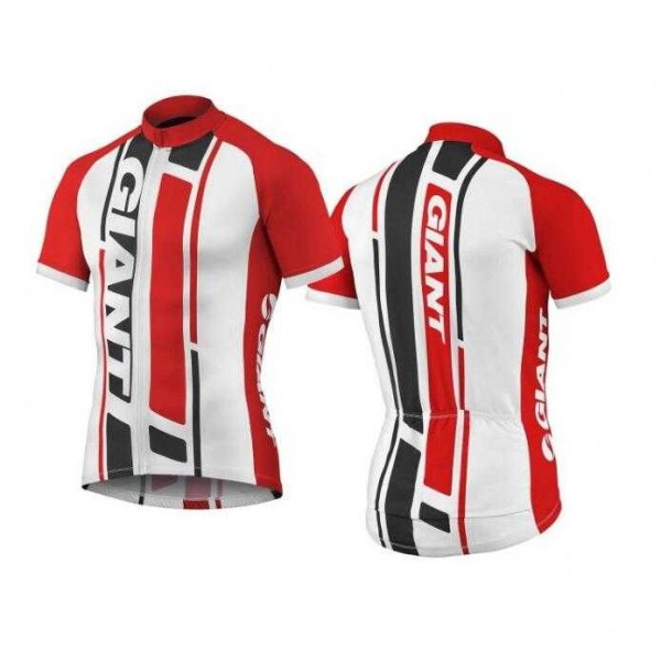 2017 Giant Rot Radtrikot Kurzarm