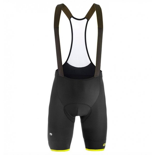 2017 Giordana Sahara Schwarz Kurz Trägerhose