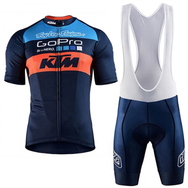 2017 KTM Fahrradbekleidung Satz Radtrikot Kurzarm+Kurz Trägerhose