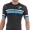 2017 Pinarello Corsa Radtrikot Kurzarm-Schwarz Sky Blau