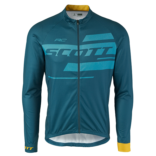 2017 Scott Rc Blau Radtrikot Langarm