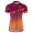 2017 Scott Damen orange violett Radtrikot Kurzarm