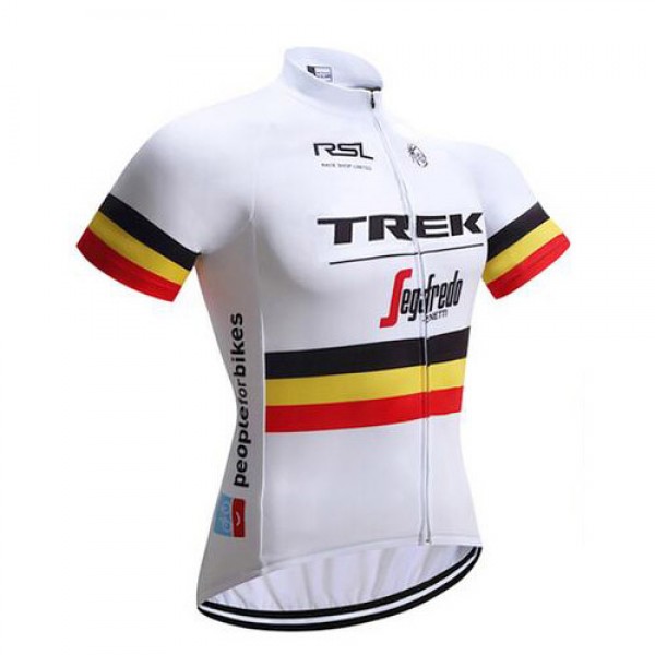 Trek Segafredo 2017 Radtrikot Kurzarm Weiß