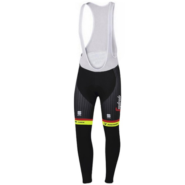 Trek Segafredo Pro 2017 Gelb Lang Trägerhose